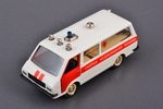 auto modelis, RAF M - 22031 Nr. A27, "Ātrā palīdzība", metāls, PSRS, ~1984 g....