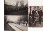 fotogrāfija, 3 gab., Lietuvas Armija, Lietuva, 20. gs. 20-30tie g., 14х9  12.7х8.6 cm...
