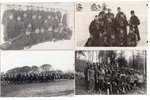 fotogrāfija, 4 gab., Igaunijas armijas karavīri, Igaunija, 20. gs. 20-30tie g., 14х9 cm...