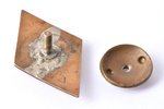nozīme, RMK - Rīgas Mācību kombināts, Latvija, PSRS, 1959 g., 39.1 x 22.4 mm...