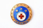 знак, Latvijas Sarkanā Krusta žēlsirdīgo māsu savienība (LSKMS), № 547, Латвия, 20е-30е годы 20го ве...