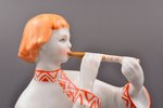 статуэтка, "Лель", фарфор, СССР, ЛФЗ - Ломоносовский фарфоровый завод, автор росписи - Л.И.Григорьев...