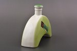 ликерная бутылка, "Benediktins" объем 0.1 l, фарфор, Рига (Латвия), СССР, 50-е годы 20го века, высот...