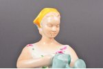 статуэтка, Жаркий день, фарфор, СССР, ДЗ Дулево, автор модели - Аста Бржезицкая, 50-60е годы 20го ве...