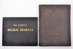 2 книги: Jāzeps Vītols, "Meldiju grāmata" (Evaņģeliski luteriskās baznīcas virsvalde) / "200 latvieš...