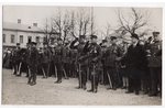 фотография, Латвийская армия, Даугавпилс, Латвия, 20-30е годы 20-го века, 13.6х8.6 см...