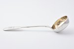ложка для соуса, серебро, 84 проба, 95.45 г, 18.5 см, 1857 г., С.- Петербург, Российская империя...