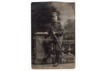 фотография, Русская императорская армия, Российская империя, начало 20-го века, 13.6х8.8 см...