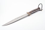 нож, Haller Bowie knife, лезвие из нержавеющей стали, Германия, общая длина 38.2 см, длина лезвия 26...