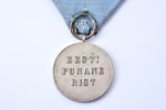 медаль, Эстонский Красный Крест, Eesti Punane Rist, 2-я степень, серебро, Эстония, 20е-30е годы 20го...