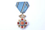 Орден Эстонского Красного Креста, 5-я степень, Эстония, 20е-30е годы 20го века, 57.6 x 38.8 мм, на ф...