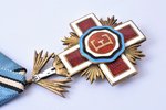 Орден Эстонского Красного Креста, 5-я степень, Эстония, 20е-30е годы 20го века, 57.6 x 38.8 мм, на ф...