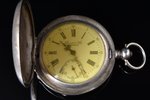 карманные часы, "Perret & Fils", Российская империя, Швейцария, рубеж 19-го и 20-го веков, серебро,...