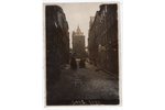 фотография, Старая Рига, Латвия, СССР, начало 20-го века, 11.6х8.8 см...