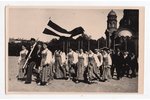 фотография, Рига, Праздник песни, Латвия, 20-30е годы 20-го века, 13.6х8.6 см...