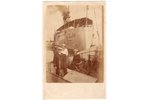 фотография, Латвийская армия, Латвийский Военный флот, Латвия, 20-30е годы 20-го века, 14х9 см...