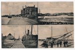 открытка, Вентспилс (Виндава), Латвия, Российская империя, начало 20-го века, 14х9 см...
