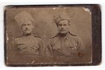 фотография, Русская императорская армия, на картоне, Российская империя, начало 20-го века, 9х6 см...