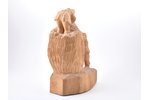 статуэтка, Сюжет народной песни, дерево, Рига (Латвия), авторская работа, автор Ф. Дуковскис, 1990 г...