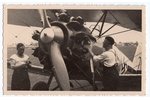 фотография, Латвийская авиация, 1930-е годы., Латвия, 20-30е годы 20-го века, 13.6х8.6 см...