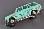 автомодель, Москвич 427 № А4, "Rally service", металл, СССР, 1983-1985 г....