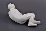 статуэтка, Мечтатель, фарфор, Рига (Латвия), СССР, авторская работа, 50-е годы 20го века, 17 x 8 x h...
