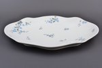 сервировочная тарелка, фарфор, завод Братьев Корниловых, Российская империя, середина 19-го века, 25...