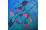 Зиединьш Висвалдис (1942 - 2007), Композиция, 2000 г., холст, масло, 54 x 54.5 см...