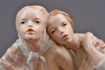 статуэтка, "Народная песня", фарфор, Рига (Латвия), СССР, авторская работа, автор модели - Маргарита...