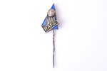 знак, RAFS, Футбольное Объединение Рижского района, серебро, Латвия, 30-е годы 20-го века, 31.7 (68....