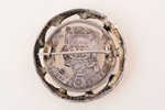 сакта, из 5-латовой монеты (1931), серебро, 26 г., размер изделия Ø 4.7 см, 20-30е годы 20го века, Л...