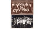 фотография, 2 шт., Праздник песни, Латвия, 20-30е годы 20-го века, 13.8х8.8 см...