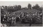 фотография, Праздник песни, Латвия, 20-30е годы 20-го века, 13.8х8.5 см...