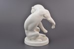 статуэтка, Пантера, фарфор, Германия, Meissen, автор модели - Erich Oehme, 20-30е годы 20го века, h...