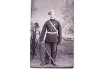 фотография, Русская императорская армия, портрет солдата, Российская империя, начало 20-го века, 14х...