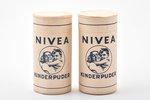 2 шт. детская присыпка Nivea (Nivea Kinderpuder), Chem. Fabrik "Pilot", Рига, нераспечатанные упаков...
