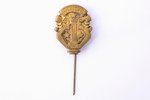 знак, Праздник песни в Лиепае, в честь 60-летия Первого всеобщего латышского праздника песни, Латвия...