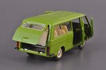 автомодель, РАФ 2203 № А18, оригинальная коробка повреждена, металл, СССР, 1987 г....