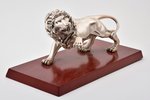 Статуэтка, "Лев", производитель: Linea Argenti; материал: композитная смола с глубоким серебрением,...