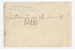 фотография, Вторая Мировая война, Рига, Латвия, 40е годы 20-го века, 13.2х8.4 см...
