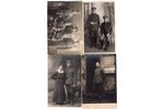 фотография, 4 шт., Латвийская армия, Латвия, 20-30е годы 20-го века, 14х8.8  13.6х8.6 см...